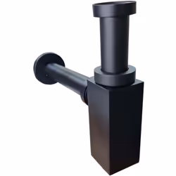Sifone universale color nero opaco a bottiglia tondo Jacuzzi | rubinetteria Elemento d'arredo bagno tecnico indispensabile, i ...
