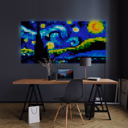 Twinkly Squares Extension Kit Kit di illuminazione intelligente Wi-Fi/Bluetooth - Vista aggiuntiva 4