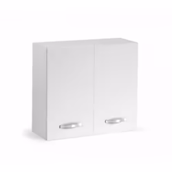 Pensile componibile per cucina Bianco Frassinato 2 ante Prodotto interamente in Italia - Colore bianco frassinato - 2 Ante - ...