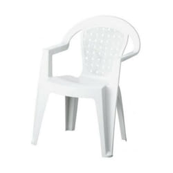 Poltrona da giardino in resina bianco Norma Dimaplast