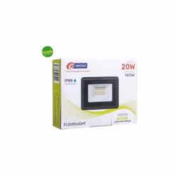 Faretto LED, prodotto dal brand E-Quickly, ultrasottile ed a risparmio energetico - Potenza di 20W luce naturale 4000K, con a ...