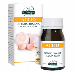 Dr. Giorgini Aglio Estratto Titolato è un rimedio per l'apparato circolatorio, per la pressione, per il metabolismo, per il c ...