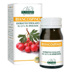 Dr Giorgini Biancospino Estratto Titolato per Benessere Cardiovascolare 60 Pastiglie