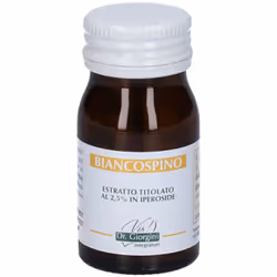 Dr Giorgini Biancospino Estratto Titolato per Benessere Cardiovascolare 60 Pastiglie