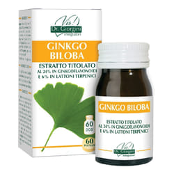 Dr Giorgini Ginkgo Biloba Integratore per la Memoria 60 Pastiglie
