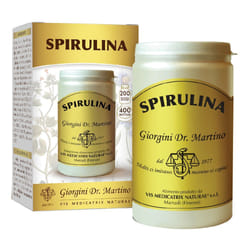 Dr. Giorgini Spirulina Integratore Ricostituente 400 Pastiglie