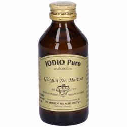 Dr Giorgini Iodio Puro Analcolico Integratore per Tiroide 100ml