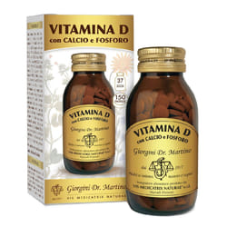 Dr Giorgini Vitamina D Integratore per Muscoli Ossa e Denti 150 Pastiglie