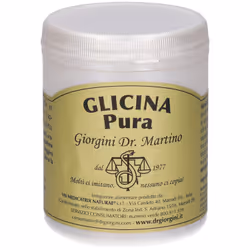 Dr Giorgini Glicina Pura è un integratore alimentare di Glicina utile in caso di necessità di aumentare l'apporto di tale nut ...