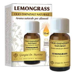 Dr Giorgini Lemongrass Olio Essenziale Naturale per Relax 10ml