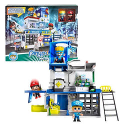 Pinypon Action Centrale della Polizia con 2 Personaggi