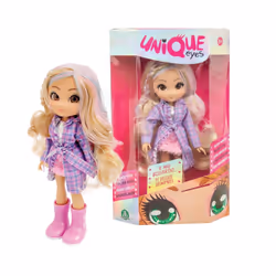 Magic Eyes Bambola articolata alta 25cm, con occhi grandi magici e profondi, segue il tuo sguardo, Amy, Sophia e Rebecca Fashion Doll - Vista aggiuntiva 4