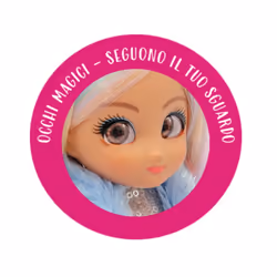 Magic Eyes Bambola articolata alta 25cm, con occhi grandi magici e profondi, segue il tuo sguardo, Amy, Sofia e Rebecca Fashion Doll con extra outfit - Vista aggiuntiva 8