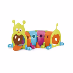 Feber Febergus Gioco Bruco Tunnel Modulare . Tunnel di gioco con moduli per lo sviluppo psicomotorio dei bambini. I suoi modu ...