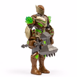 Gormiti - Figurine articulée de 27 cm avec arme - Terre - Vista aggiuntiva 5