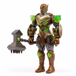 Gormiti - Figurine articulée de 27 cm avec arme - Terre - Vista aggiuntiva 6