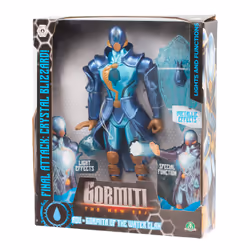 Gormiti - Figurine articulée de 27 cm avec attaque lumineuse - Eau - Vista aggiuntiva 4