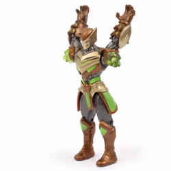 Gormiti - Figurine articulée de 15 cm avec fonction d\u0027attaque - Terre - Vista aggiuntiva 4