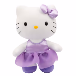 Hello Kitty - Peluche de 30 cm - Robe satin violette - Vista aggiuntiva 4