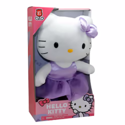 Hello Kitty - Peluche de 30 cm - Robe satin violette - Vista aggiuntiva 5