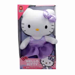 Hello Kitty - Peluche de 30 cm - Robe satin violette - Vista aggiuntiva 6