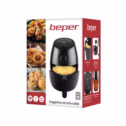 Beper P101FRI001 2 L Indipendente 1000 W Friggitrice ad aria calda Nero - Vista aggiuntiva 5