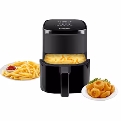 Beper P101FRI051, Friggitrice ad aria calda, 5 L, 80 °C, 200 °C, 60 min, Singolo