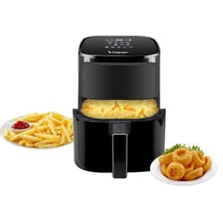Beper P101FRI051 friggitrice Singolo 5 L Indipendente 1400 W Friggitrice ad aria calda Nero