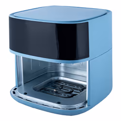 Tognana Porcellane D2DFA05IRZU friggitrice Singolo 8 L Indipendente 2000 W Friggitrice ad aria calda Nero, Blu - Vista aggiuntiva 4