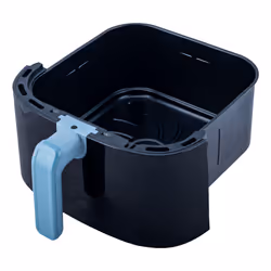 Tognana Porcellane D2DFA05IRZU friggitrice Singolo 8 L Indipendente 2000 W Friggitrice ad aria calda Nero, Blu - Vista aggiuntiva 5