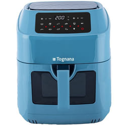 Tognana Porcellane D2DFA06IRZU friggitrice Singolo 9,2 L Indipendente 2150 W Friggitrice ad aria calda Nero, Blu