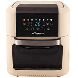 Tognana Porcellane D2DFA07IRCH friggitrice Singolo 11 L Indipendente 2000 W Friggitrice ad aria calda Beige, Nero
