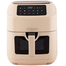 Tognana Porcellane D2DFA06IRCH friggitrice Singolo 9,2 L Indipendente 2150 W Friggitrice ad aria calda Beige, Nero