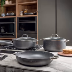Tognana Porcellane BIG FAMILY - Tegame Alluminio 36 Cm X H 8,2 Cm Alluminio Grigio - Vista aggiuntiva 2