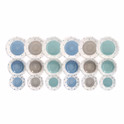 Tognana Porcellane Lovely, 6 persona(e), Porcellane dure, Multicolore, Lovely, Rotondo, 26 cm