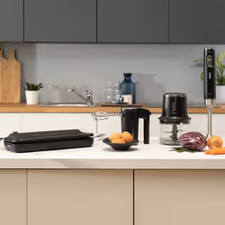 Tognana Porcellane D2DTU01AVSP tritaverdure elettrico 1,2 L 200 W Nero - Vista aggiuntiva 4