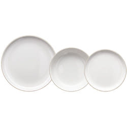 Tognana Porcellane ED070121316 servizio da tavola 12 pz Porcellana Bianco