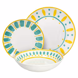 Tognana Porcellane MC07018M264 servizio da tavola 18 pz Porcellana Multicolore
