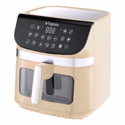 Tognana Porcellane D2DFA09IRCH friggitrice Singolo 9 L Indipendente 2200 W Friggitrice ad aria calda Champagne - Vista aggiuntiva 2