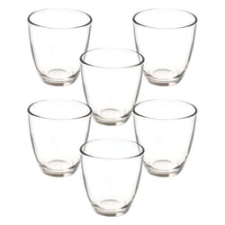 Tognana Porcellane N3585A5TRAS bicchiere per acqua Trasparente 6 pz 250 ml