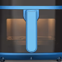 Tognana Porcellane D2DFA12IRZU friggitrice Singolo 6 L Indipendente 1700 W Friggitrice ad aria calda Nero, Blu - Vista aggiuntiva 3