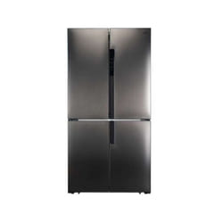 GRF - Frigo ca91831bx black inox nero 4 porte americano classe classe energetica e inverter total no-frost 564 litri