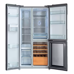 GRF T9183WINXG frigorifero side-by-side Libera installazione 548 L E Acciaio inox