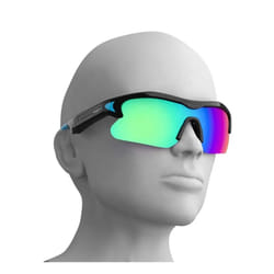 Onegearpro GLEAR90BB cuffia e auricolare Wireless Occhiali da sole Sport Bluetooth Nero