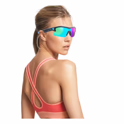 Onegearpro GLEAR90BB cuffia e auricolare Wireless Occhiali da sole Sport Bluetooth Nero