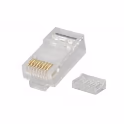 Mach Power CV-LAN-027, RJ-45, Translucent, Cat6, U/UTP (UTP), Cupronichel, 50 pz