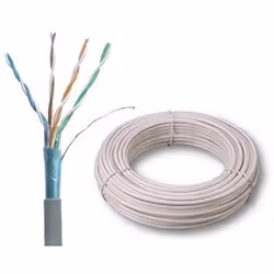 Mach Power CM-009, 100 m, Cat5, F/UTP (FTP), Blu