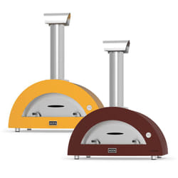 Forno a Legna per Pizza da Esterno Allegro Giallo Rosso Top Alfa Forni - Colore: Copper