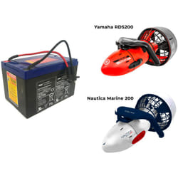 Batteria Seascooter Yamaha RDS200 & Nautica Marine 200 - 12V / 5ah