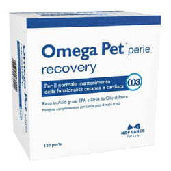 Omega Pet Recovery Blister 120 Perle pz Capsule morbide